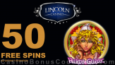 Lincoln Casino 50 FREE Spins on Hurdy Gurdy Special No Deposit Offer